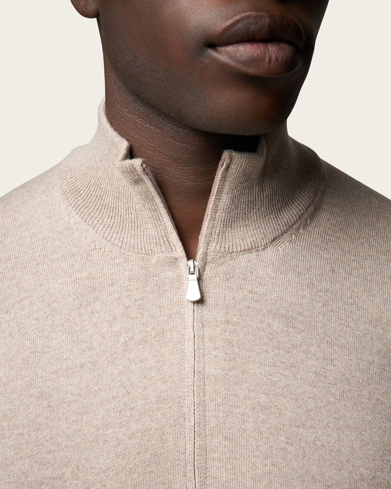 Lightweight Full Zip Jacket Pebble Grey