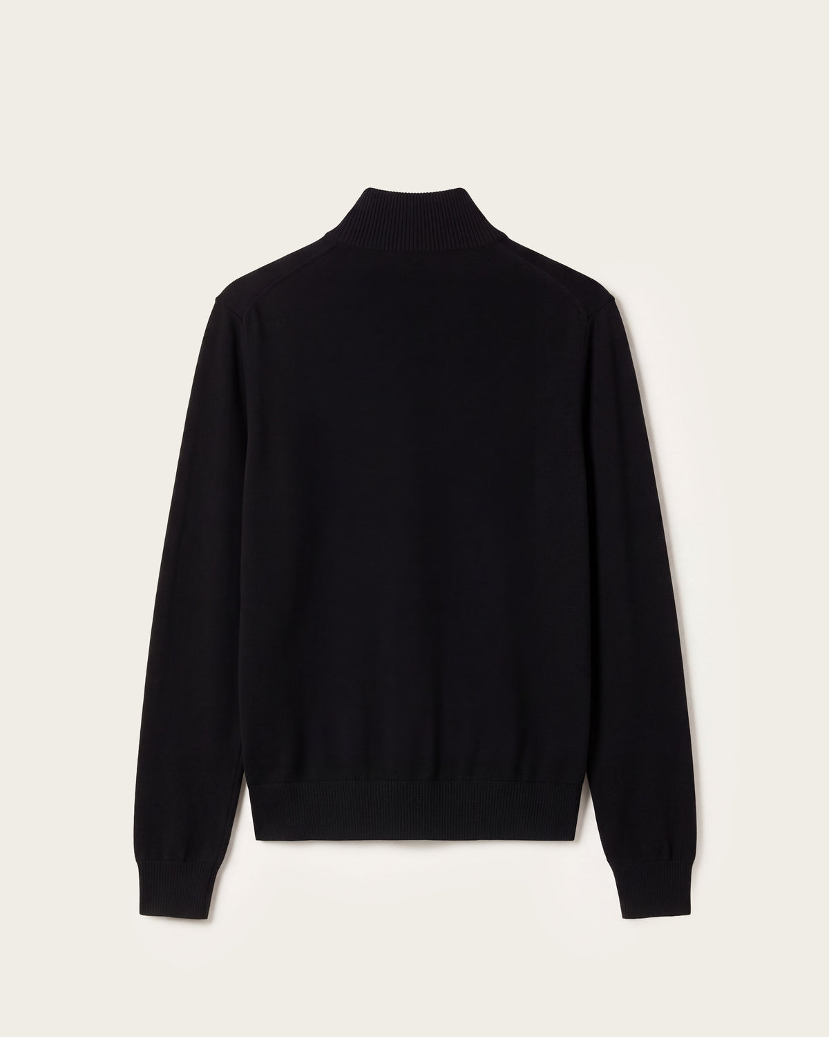 Abay Full Zip Jacket Midnight Black