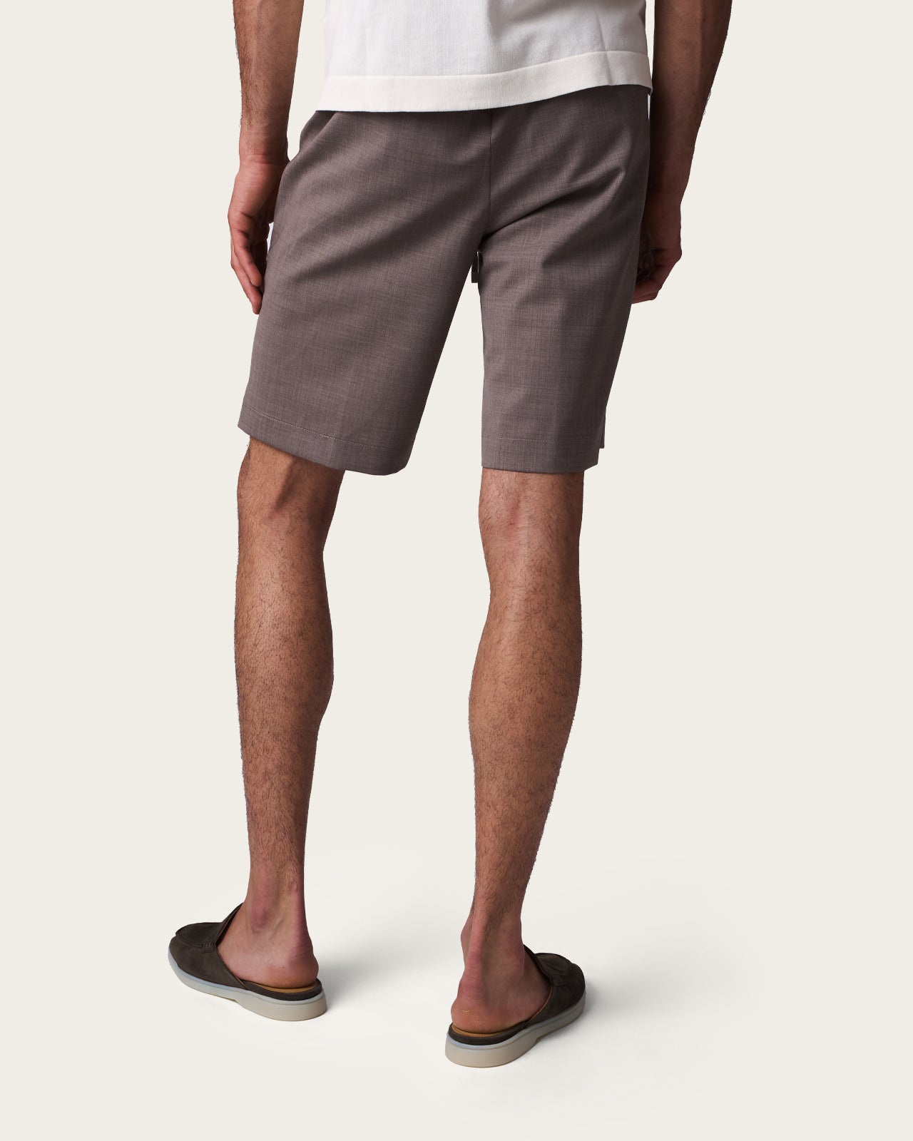 Tailored Shorts Greige