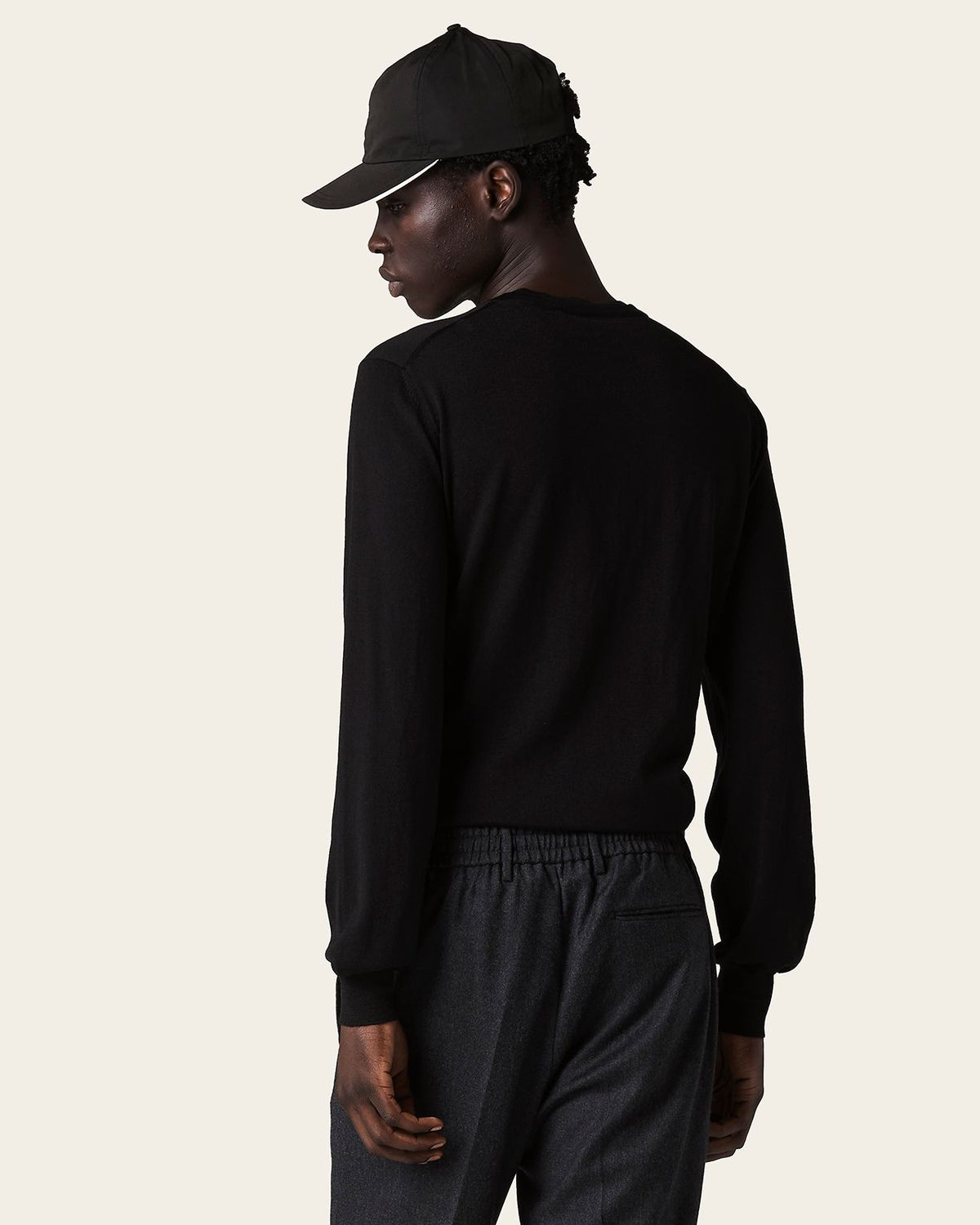 Harar Crewneck Midnight Black