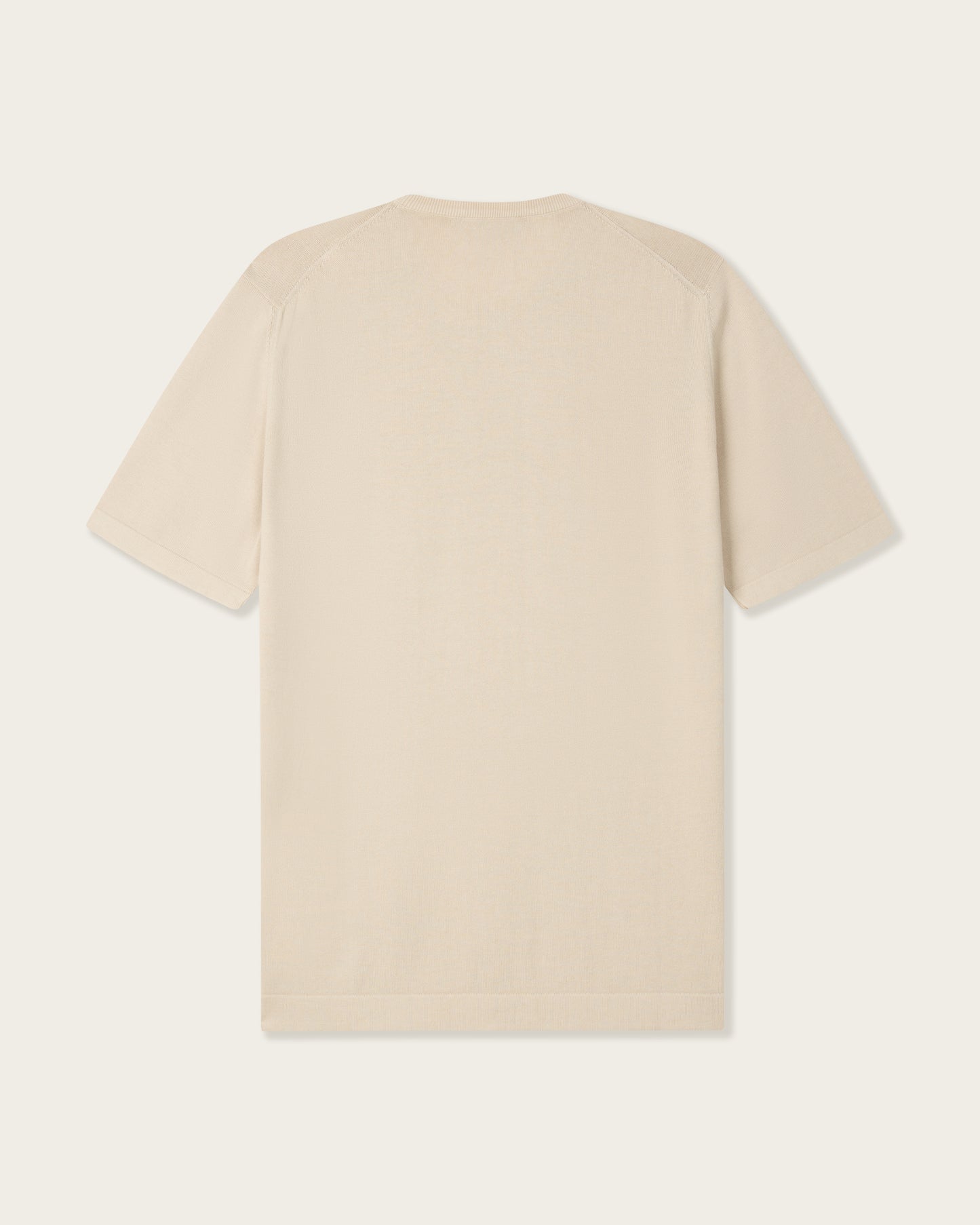 Knitted T-shirt Pebble Grey