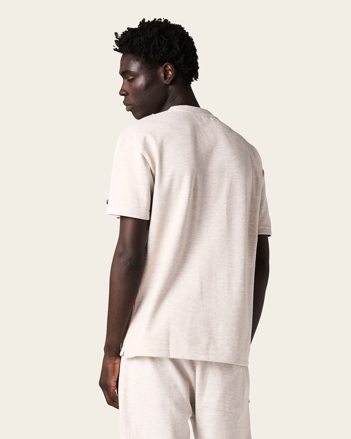 Lounge Pocket Tee Almond