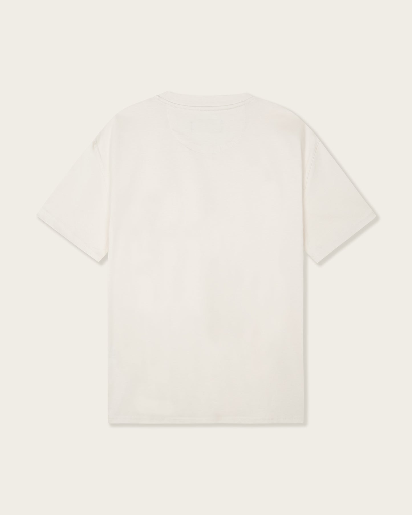 Mercerized Cotton T-shirt Vanilla Beige