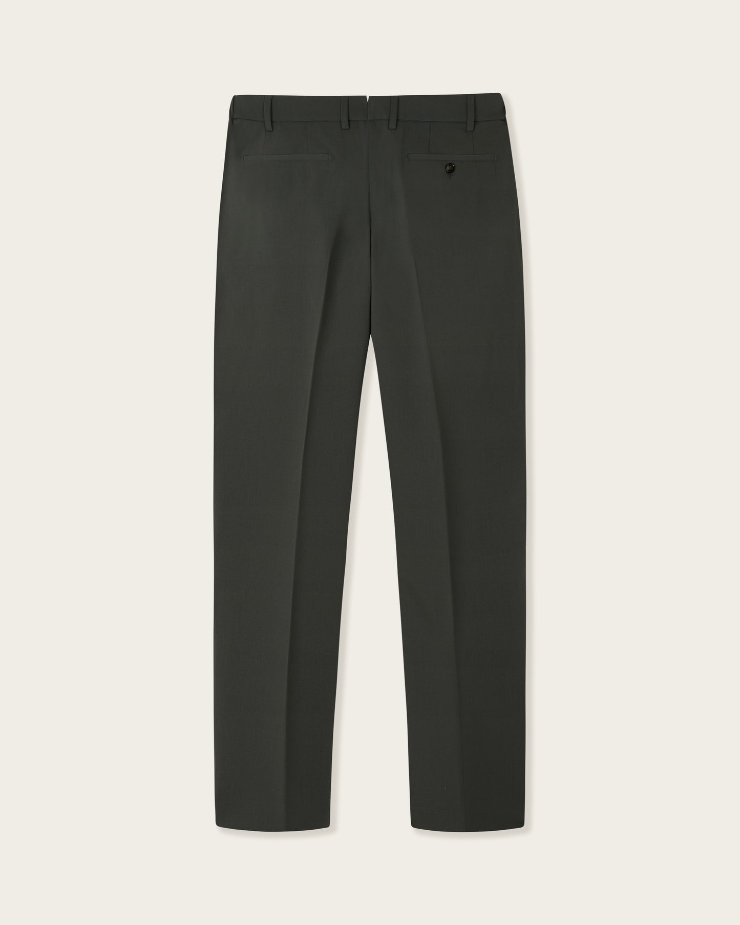 Slim Tailored Trousers Olive Green