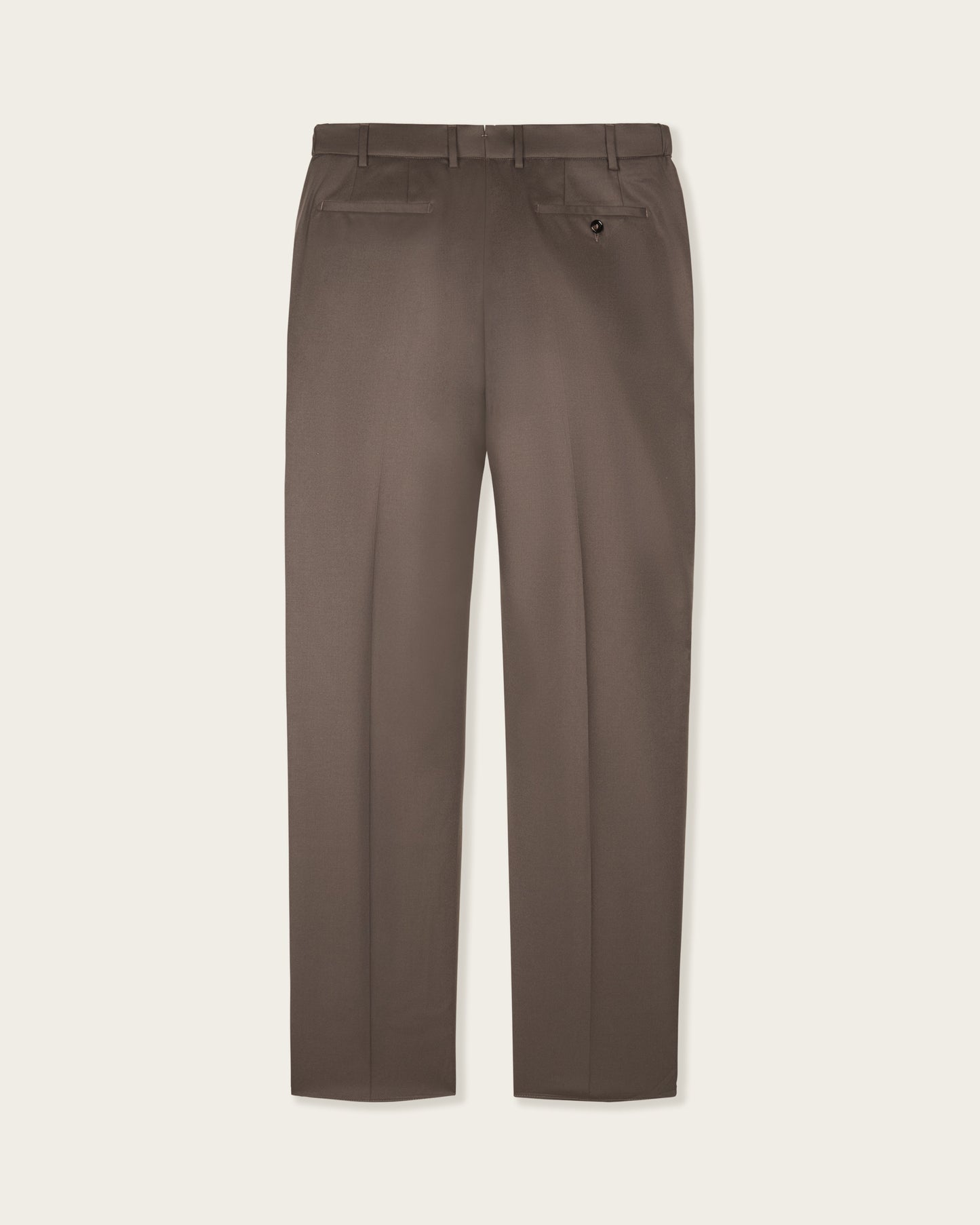 Straight Tailored Trousers Greige