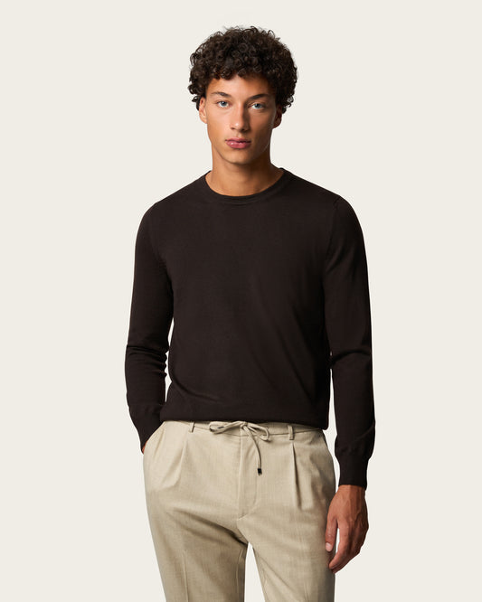 Crewneck Espresso Brown