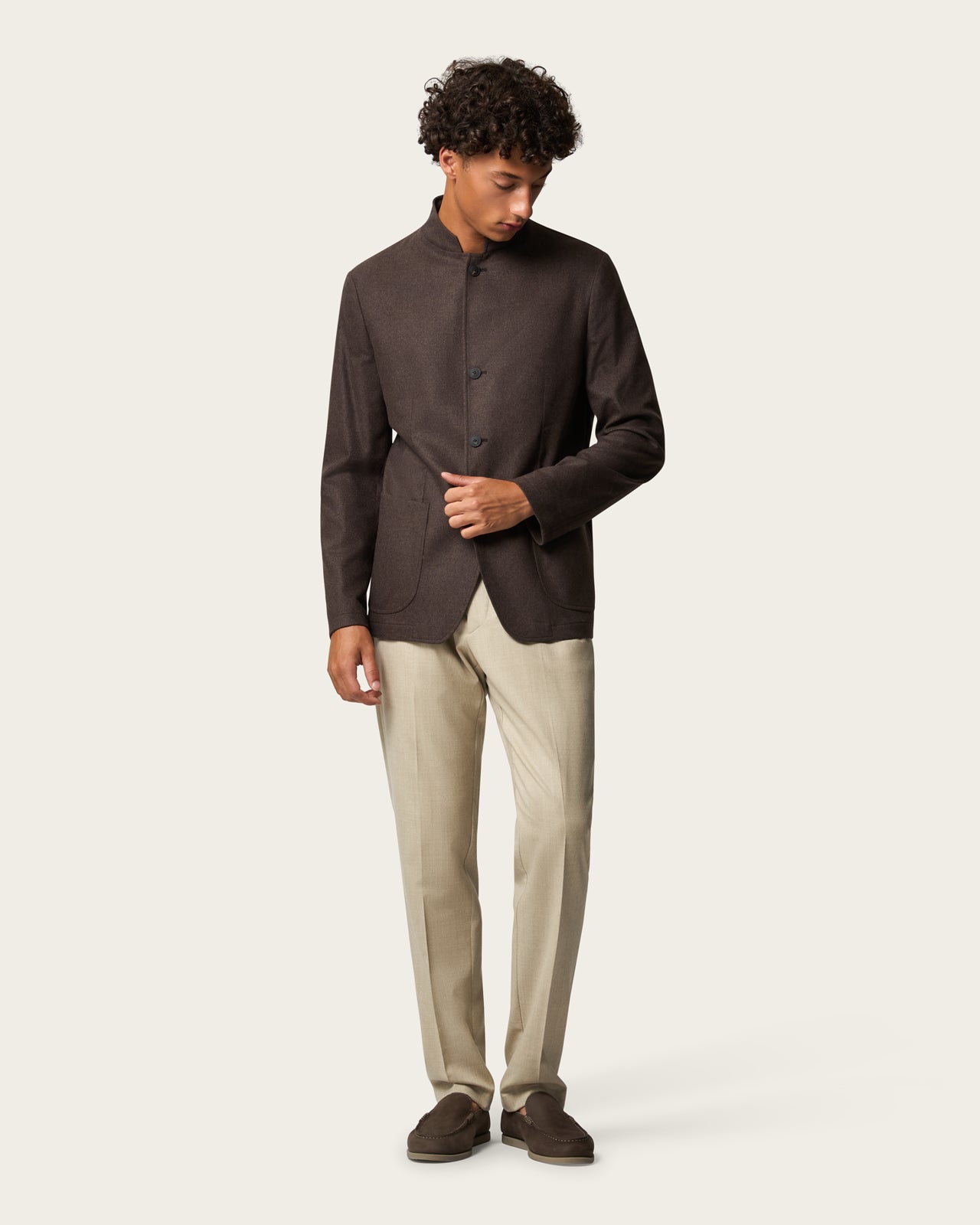 Crest Blazer Autumn Brown