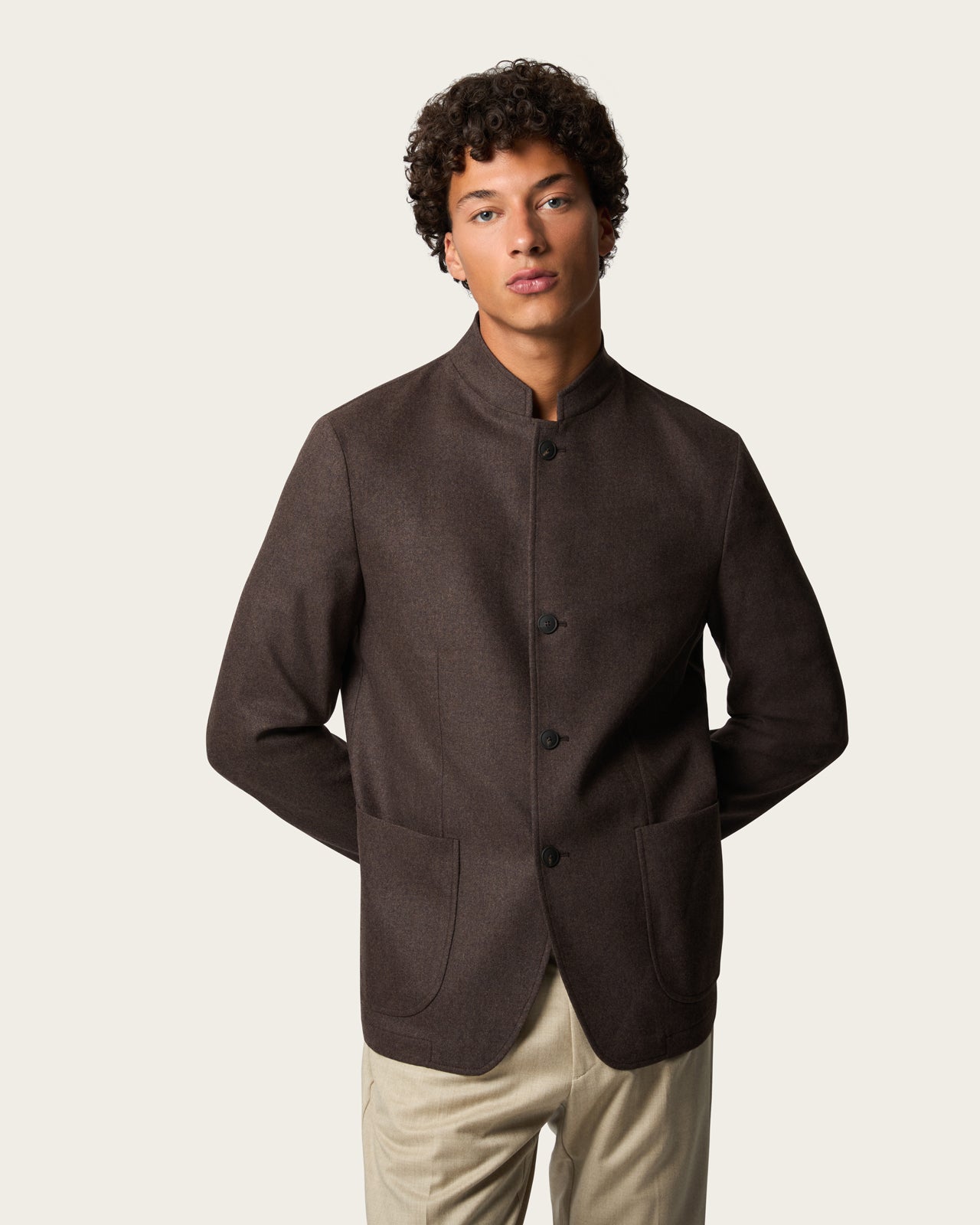 Crest Blazer Autumn Brown