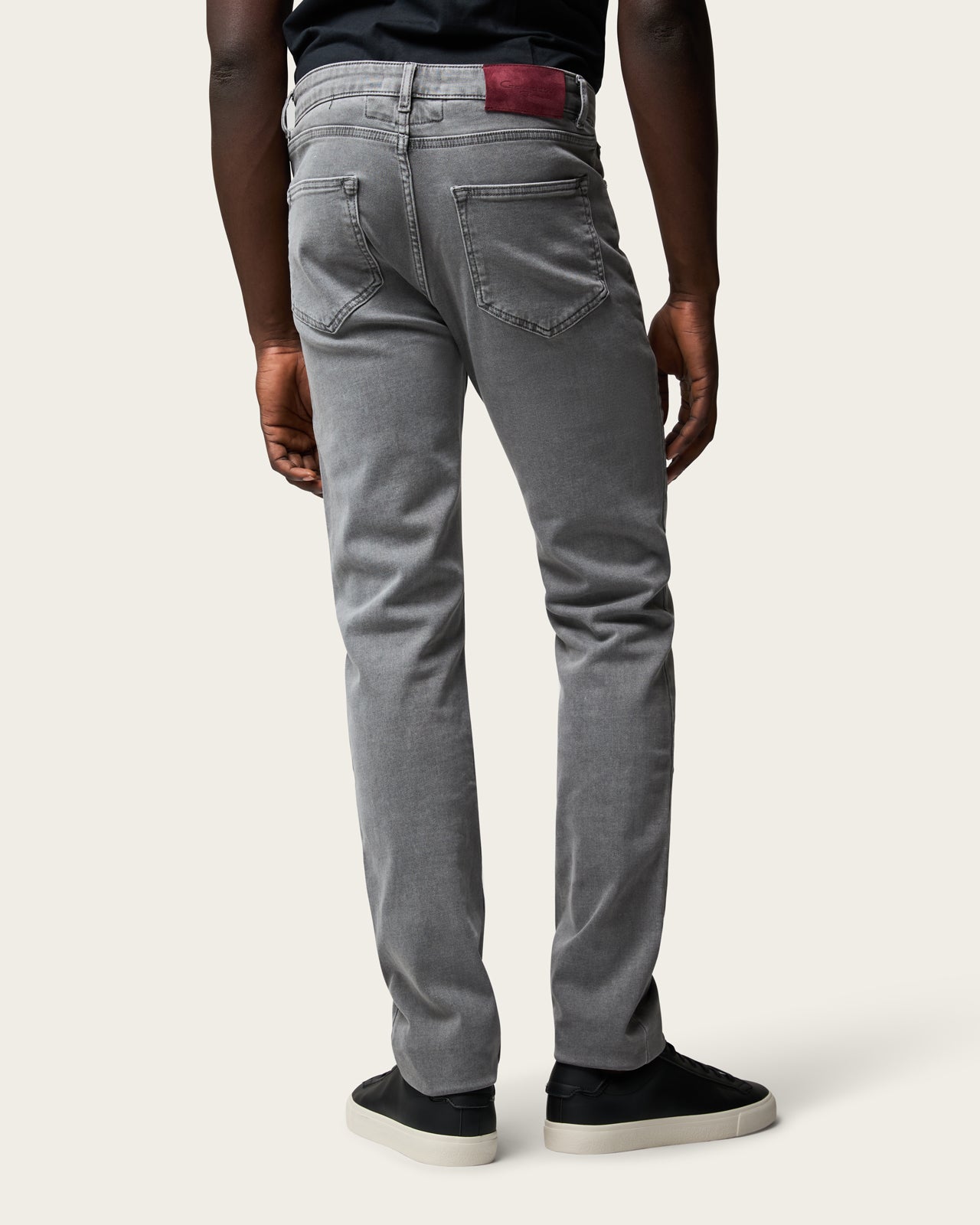 Denim Trousers Grey