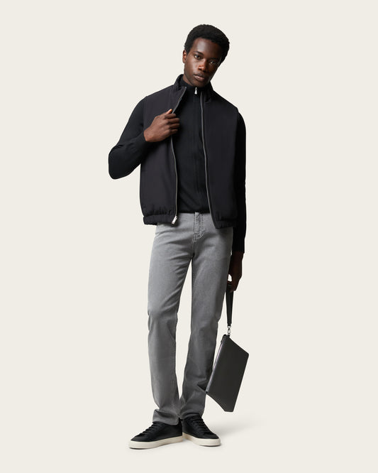 Denim Trousers Grey