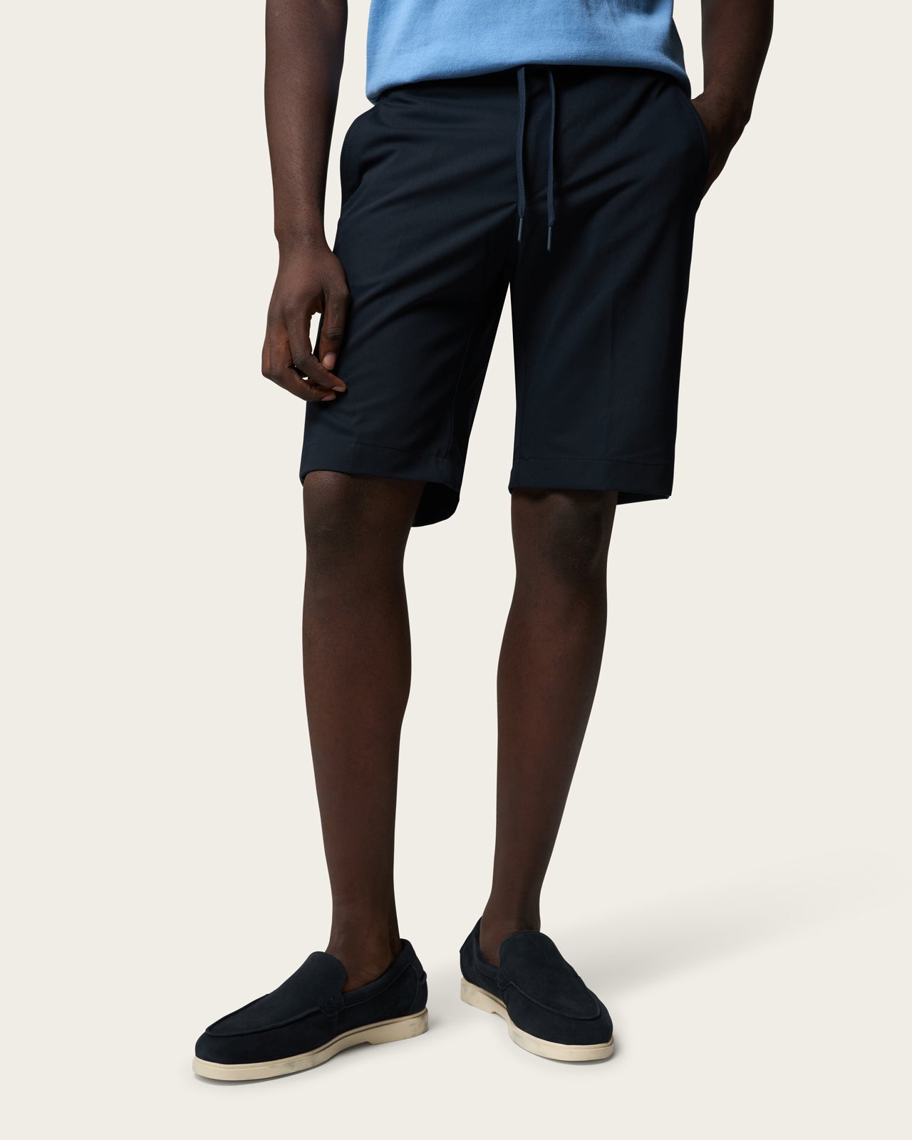 Tailored Shorts Navy