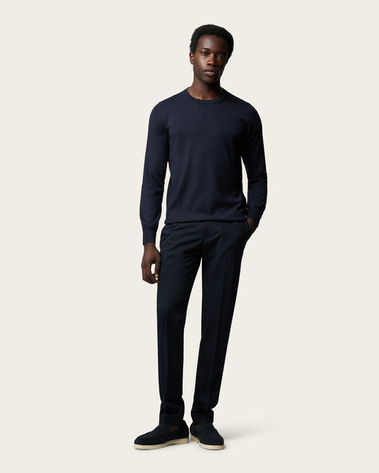 Crewneck Sapphire Blue