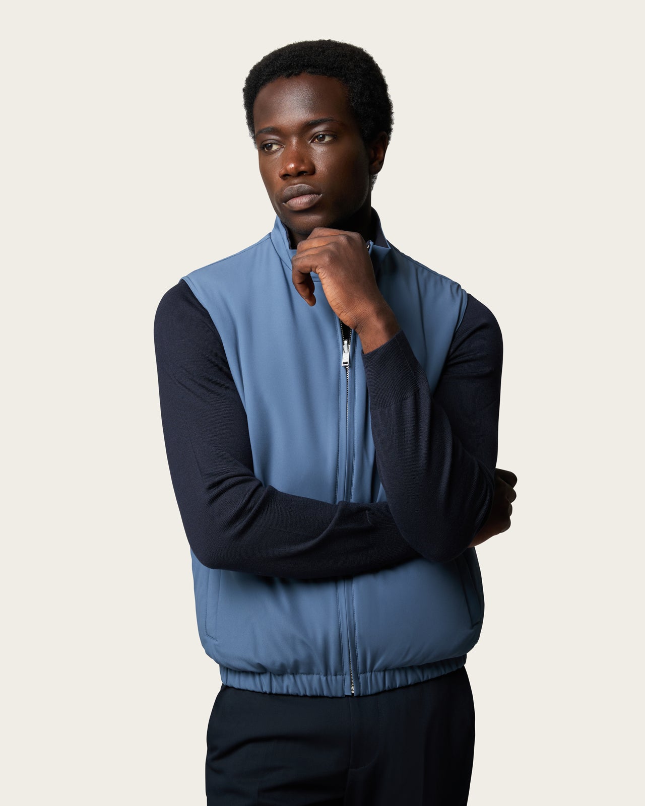 Reversible Vest Sapphire Blue