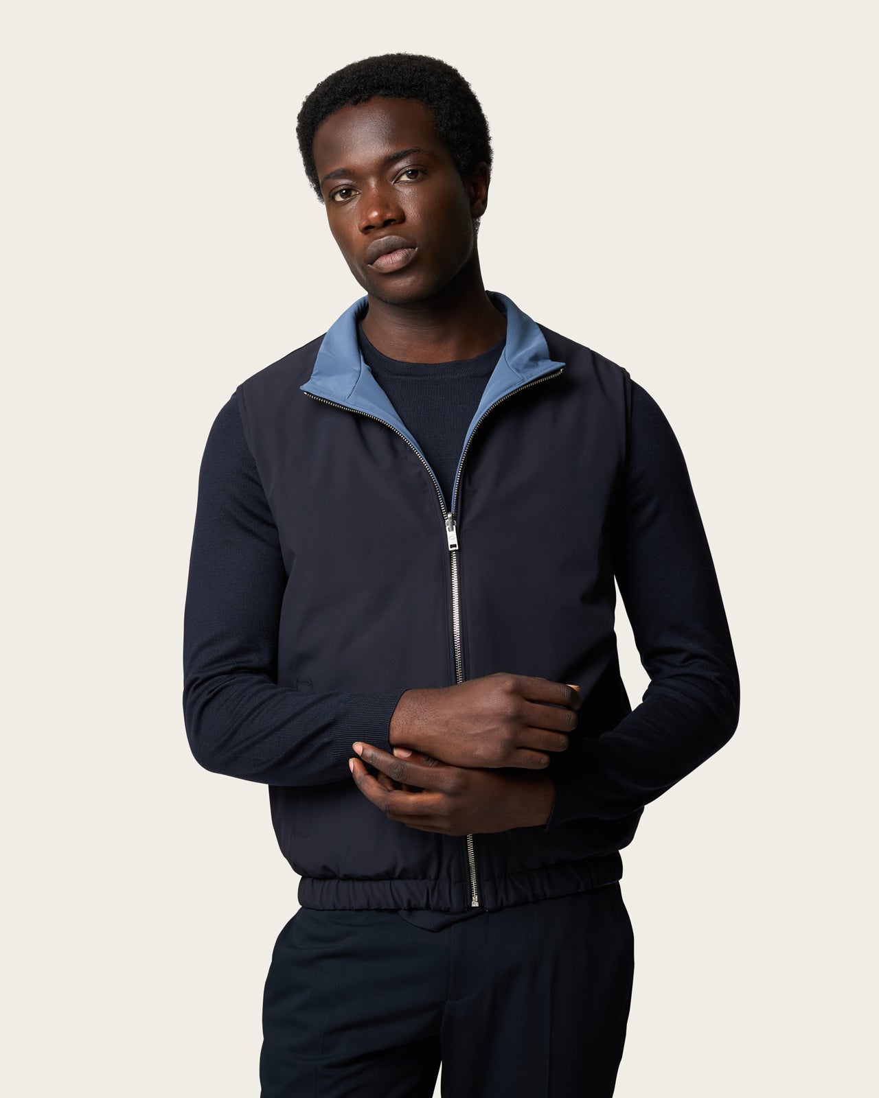 Reversible Vest Sapphire Blue