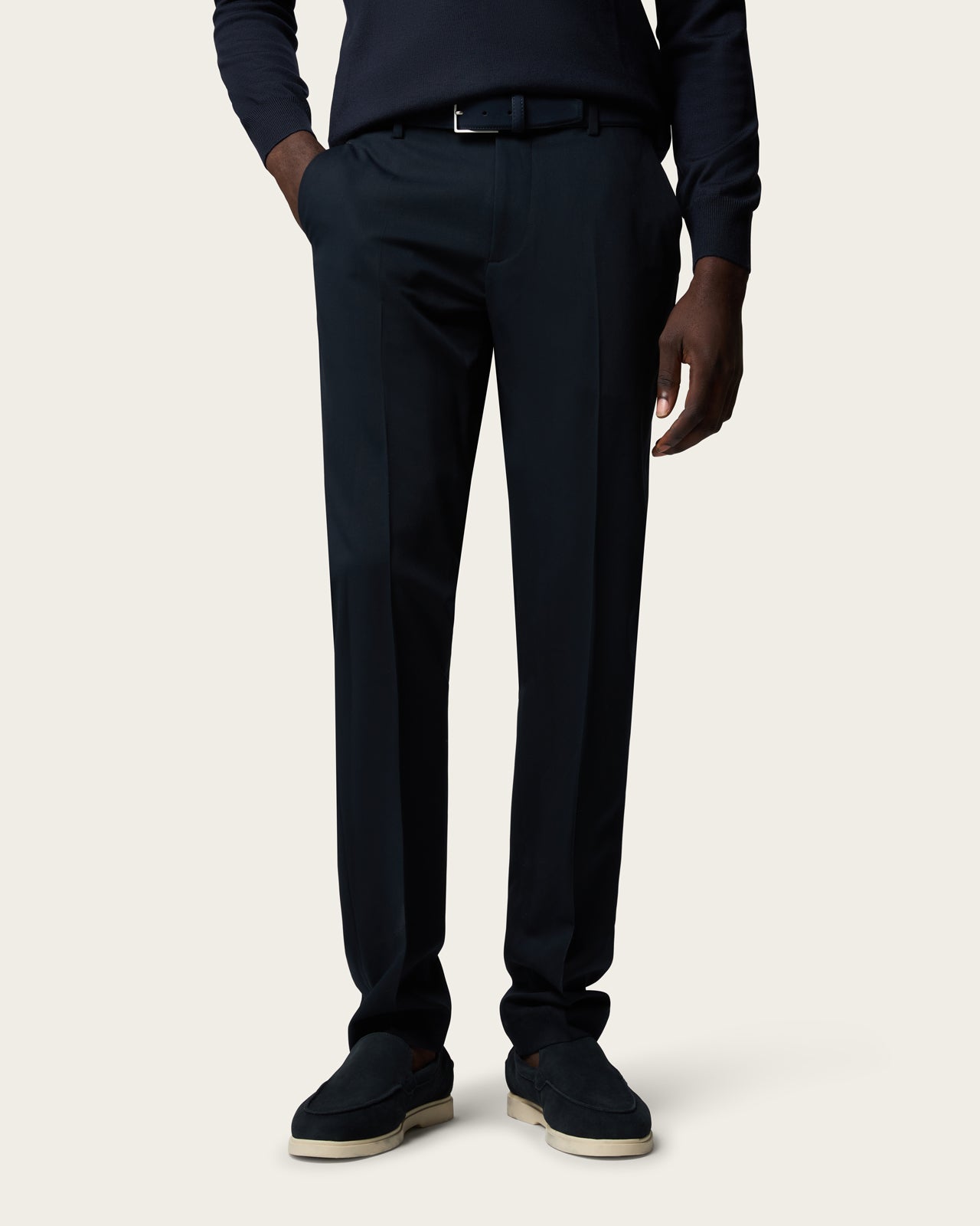 Slim Tailored Trousers Sapphire Blue
