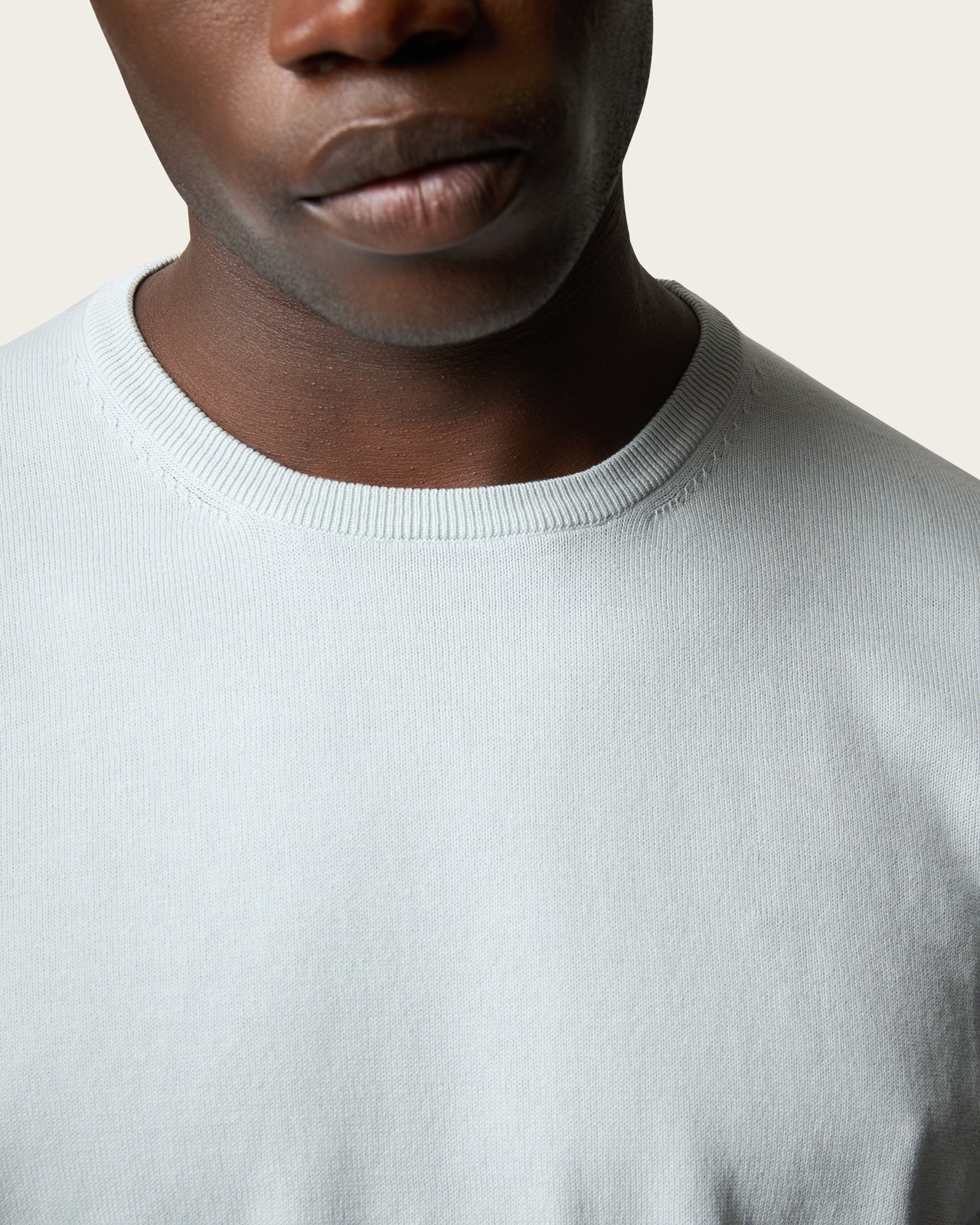 Knitted T-shirt Storm Grey