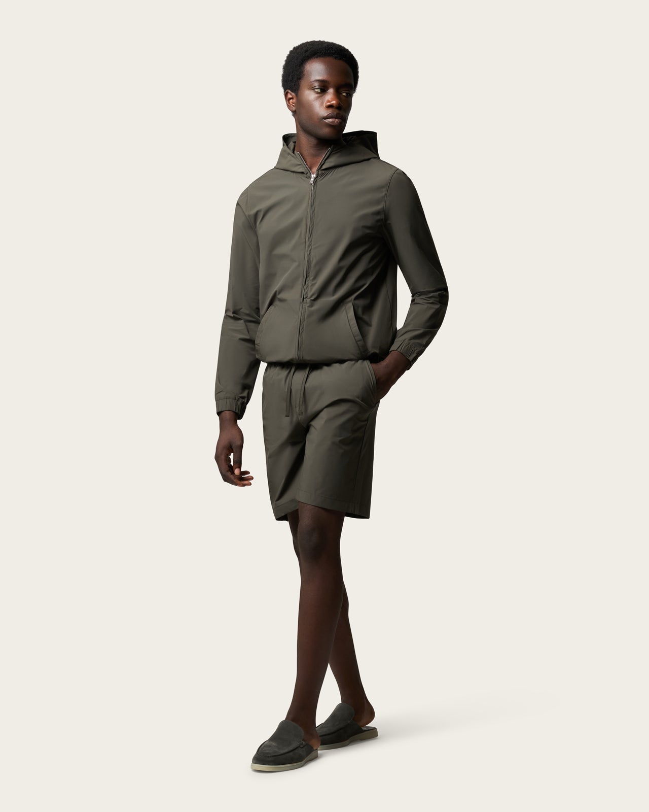 Helix Shorts Olive Green