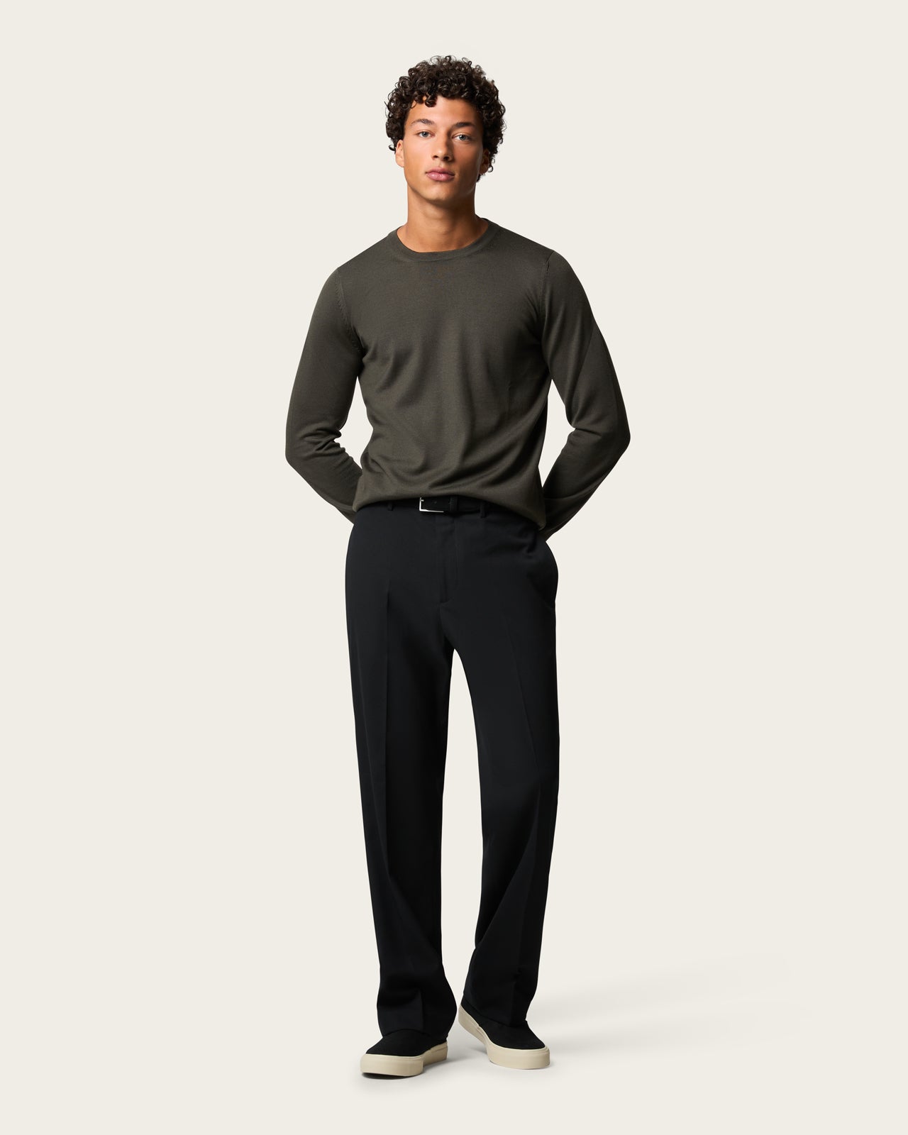 Crewneck Olive Green