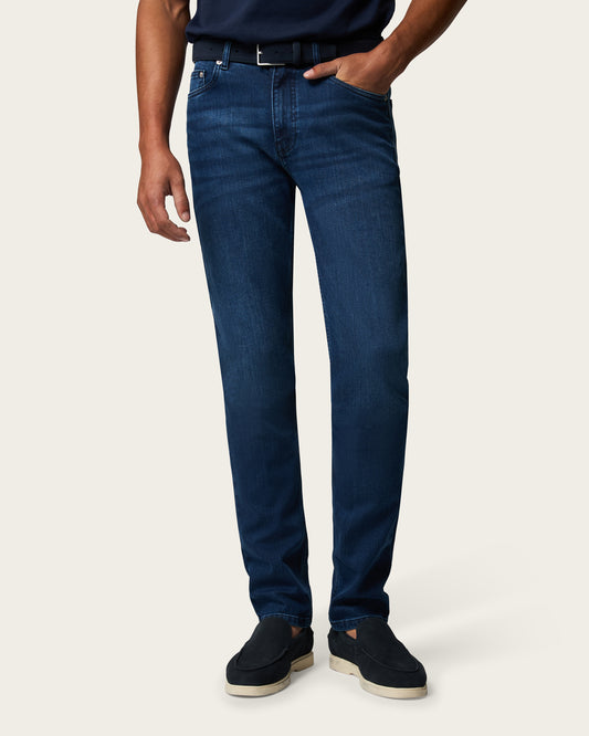 Denim Trousers Sapphire Blue
