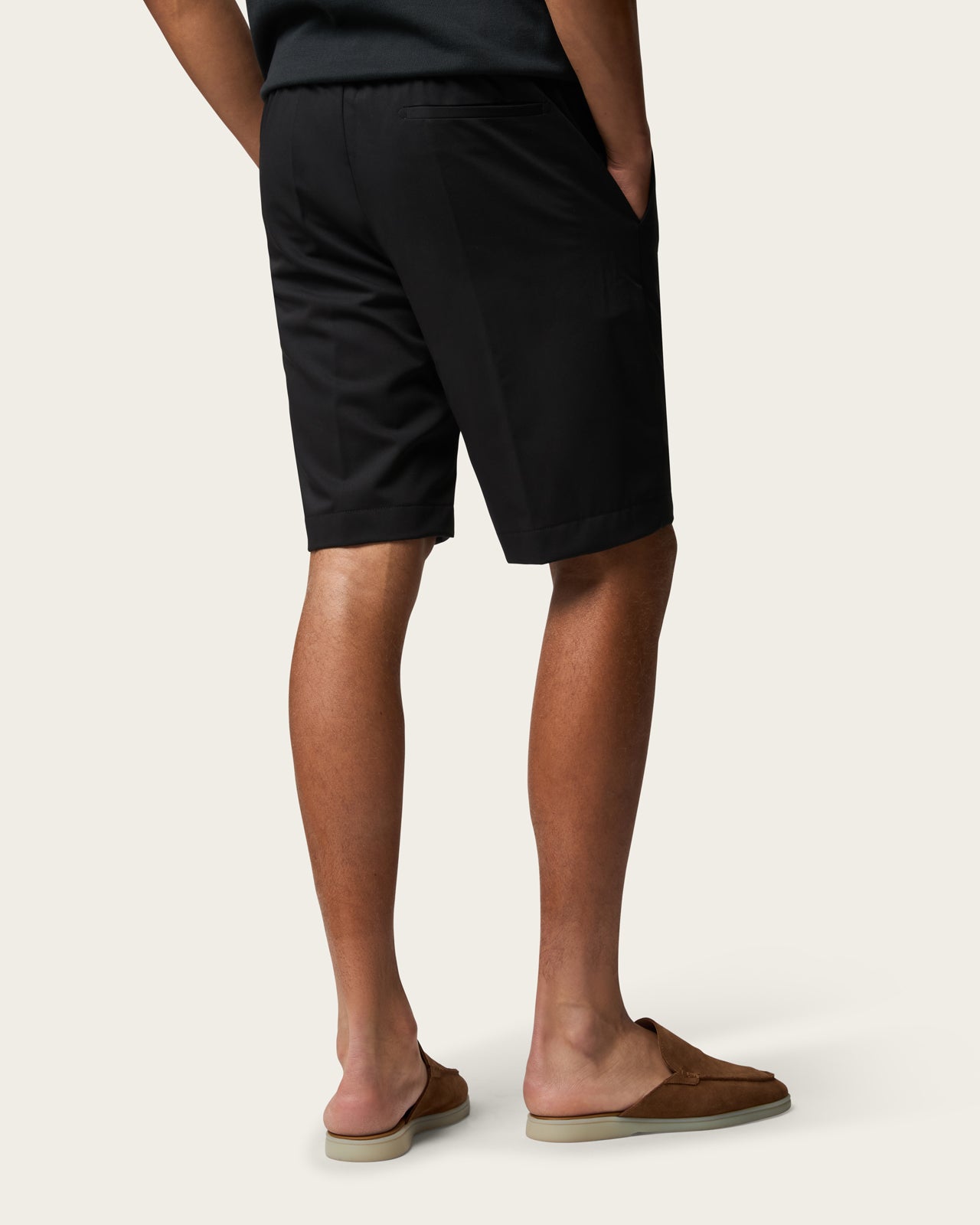 Tailored Shorts Midnight Black