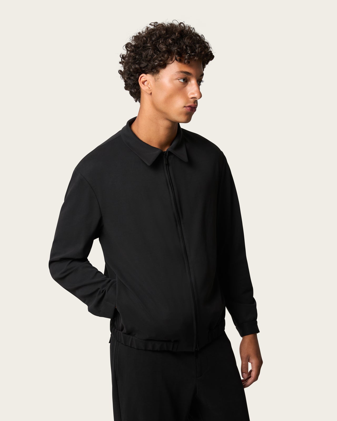 Track Jacket Midnight Black