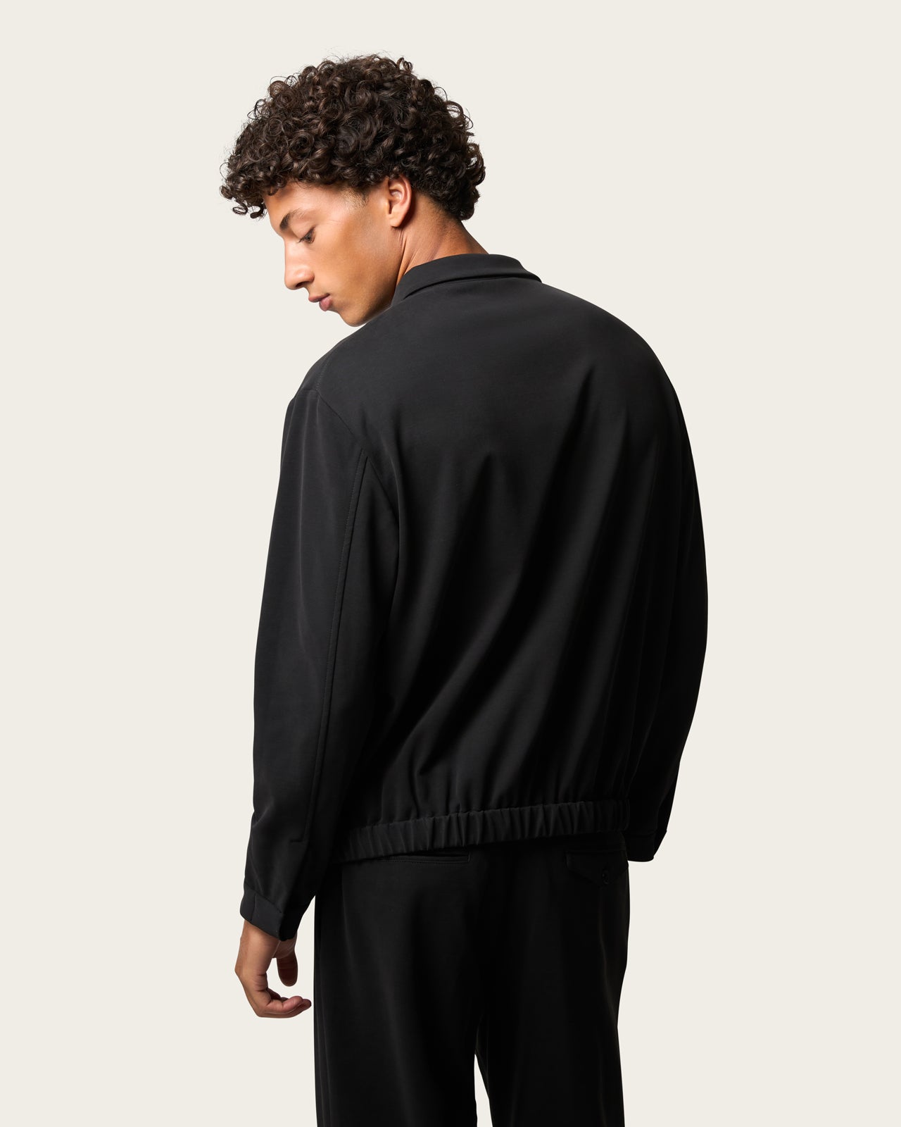 Track Jacket Midnight Black