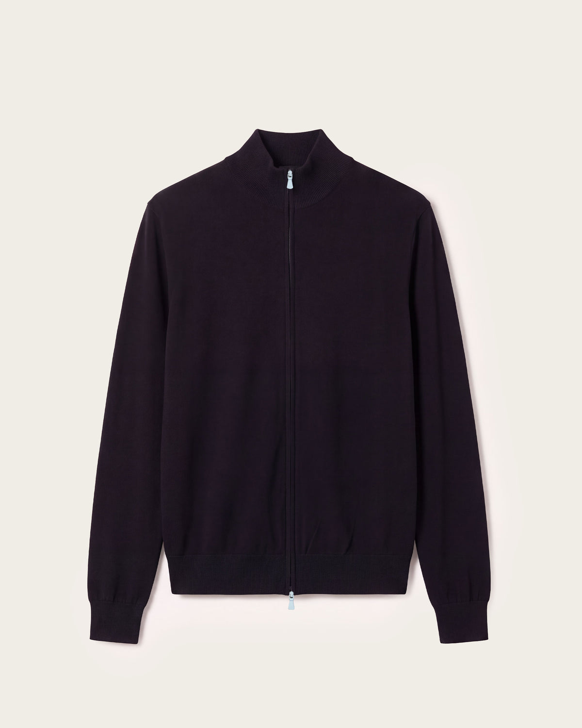 Abay Full Zip Jacket Midnight Black