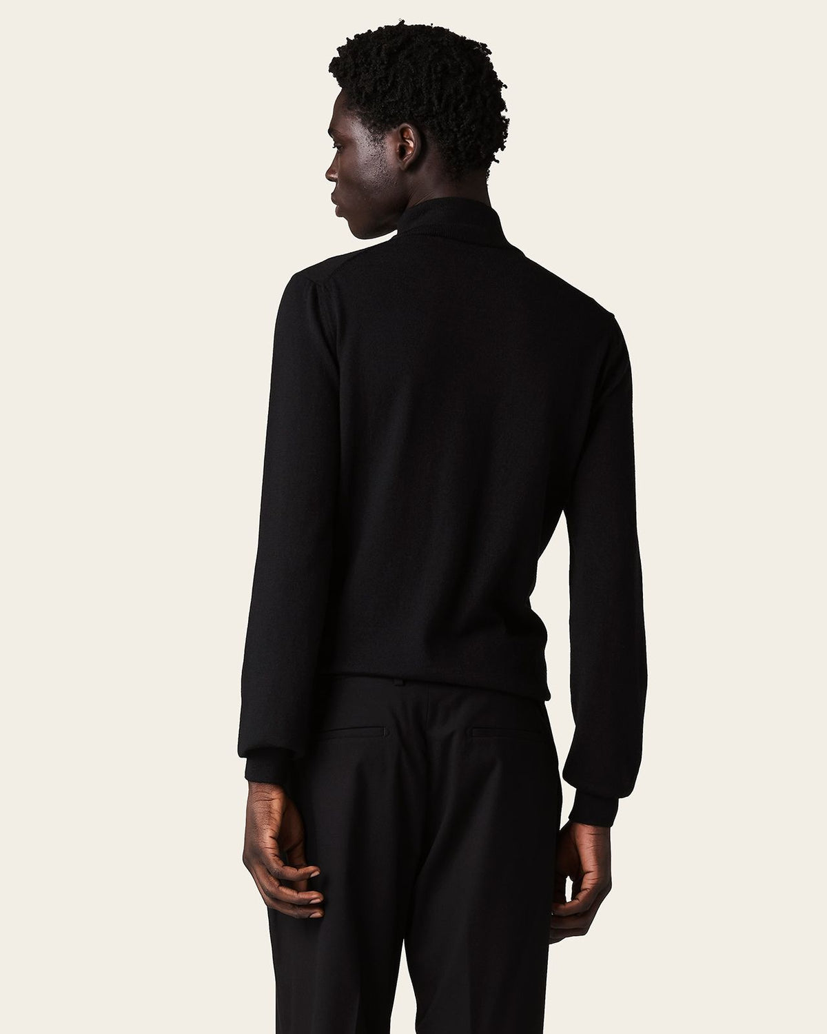 Abay Full Zip Jacket Midnight Black