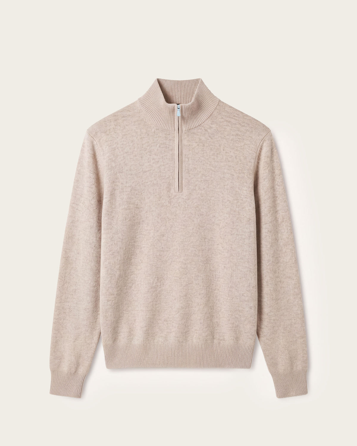 Abay Half Zip Jacket Pebble Grey