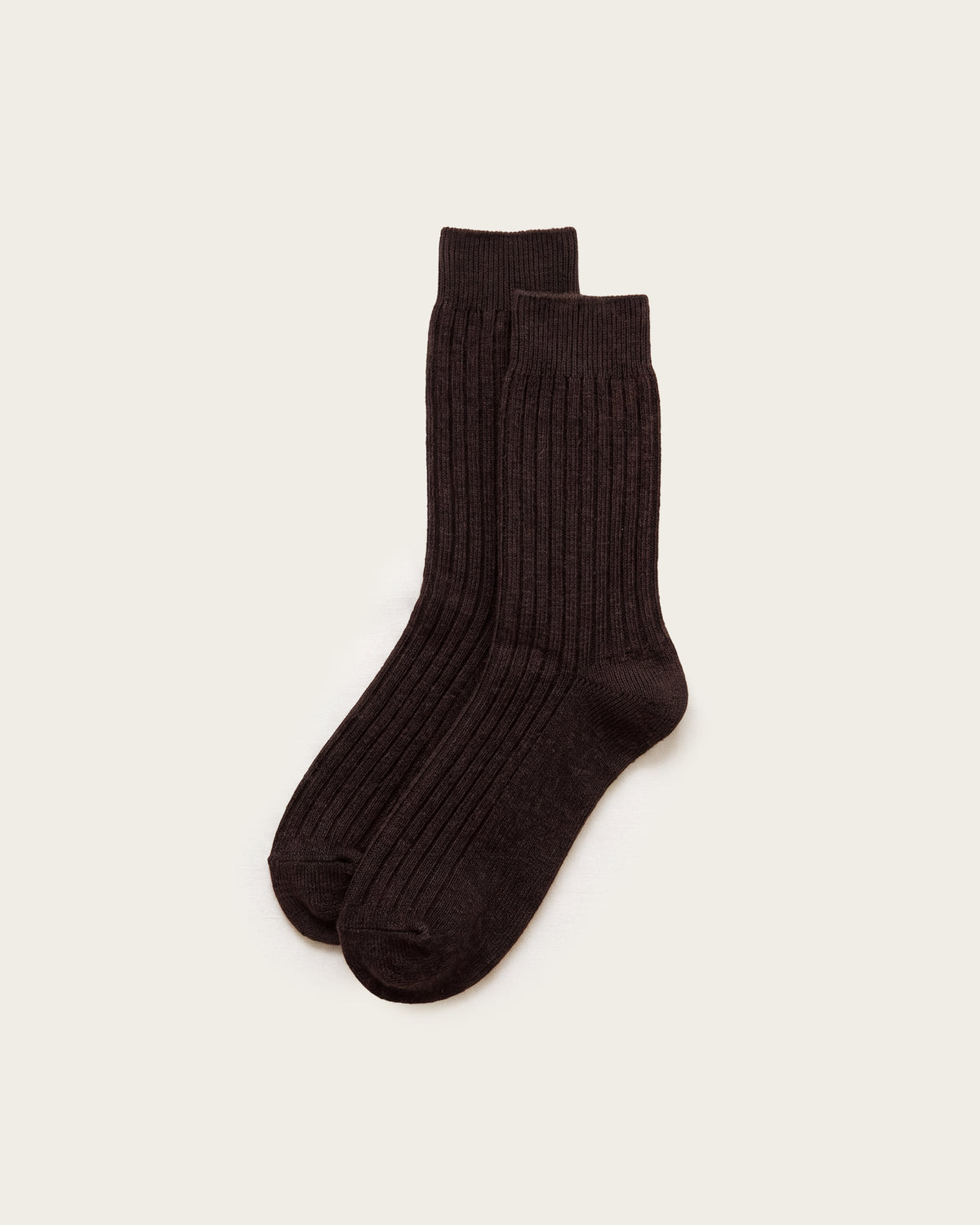 Averro Cashmere Socks Espresso Brown