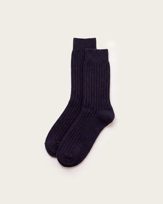Averro Cashmere Socks Sapphire Blue