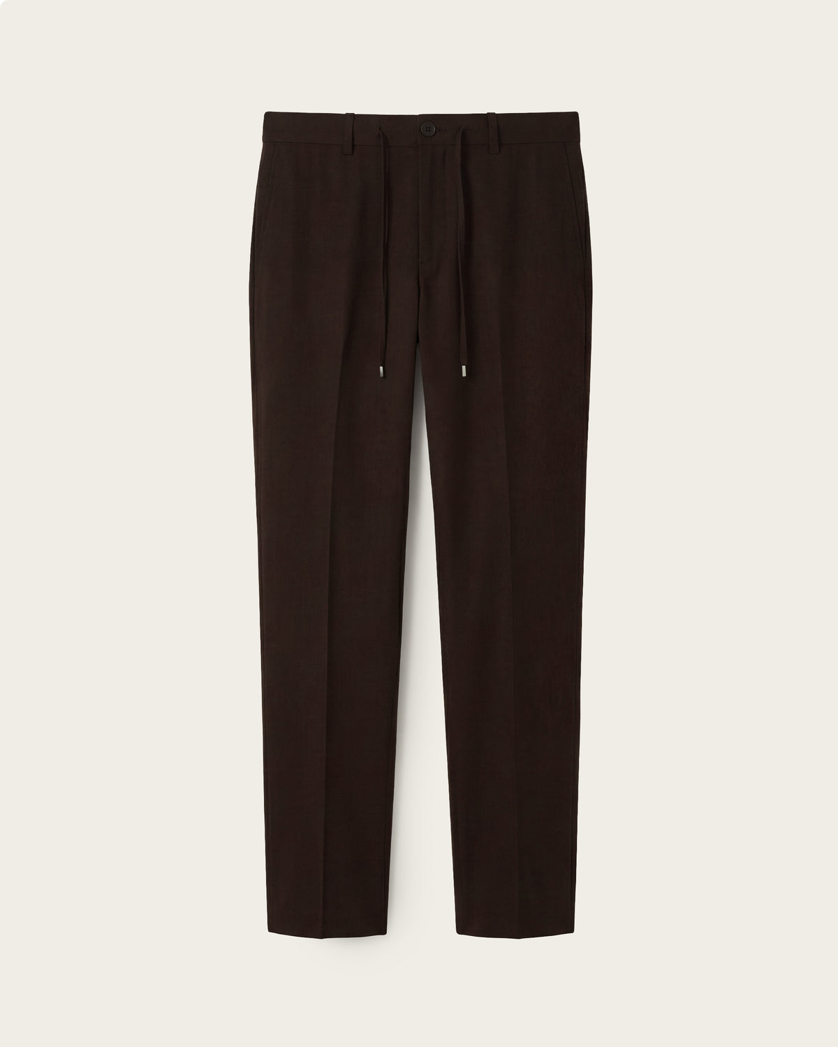 Bale Straight Trousers Espresso Brown