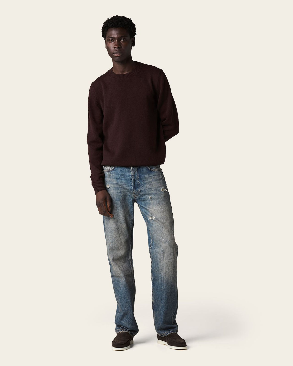 Cervino Crewneck Espresso Brown
