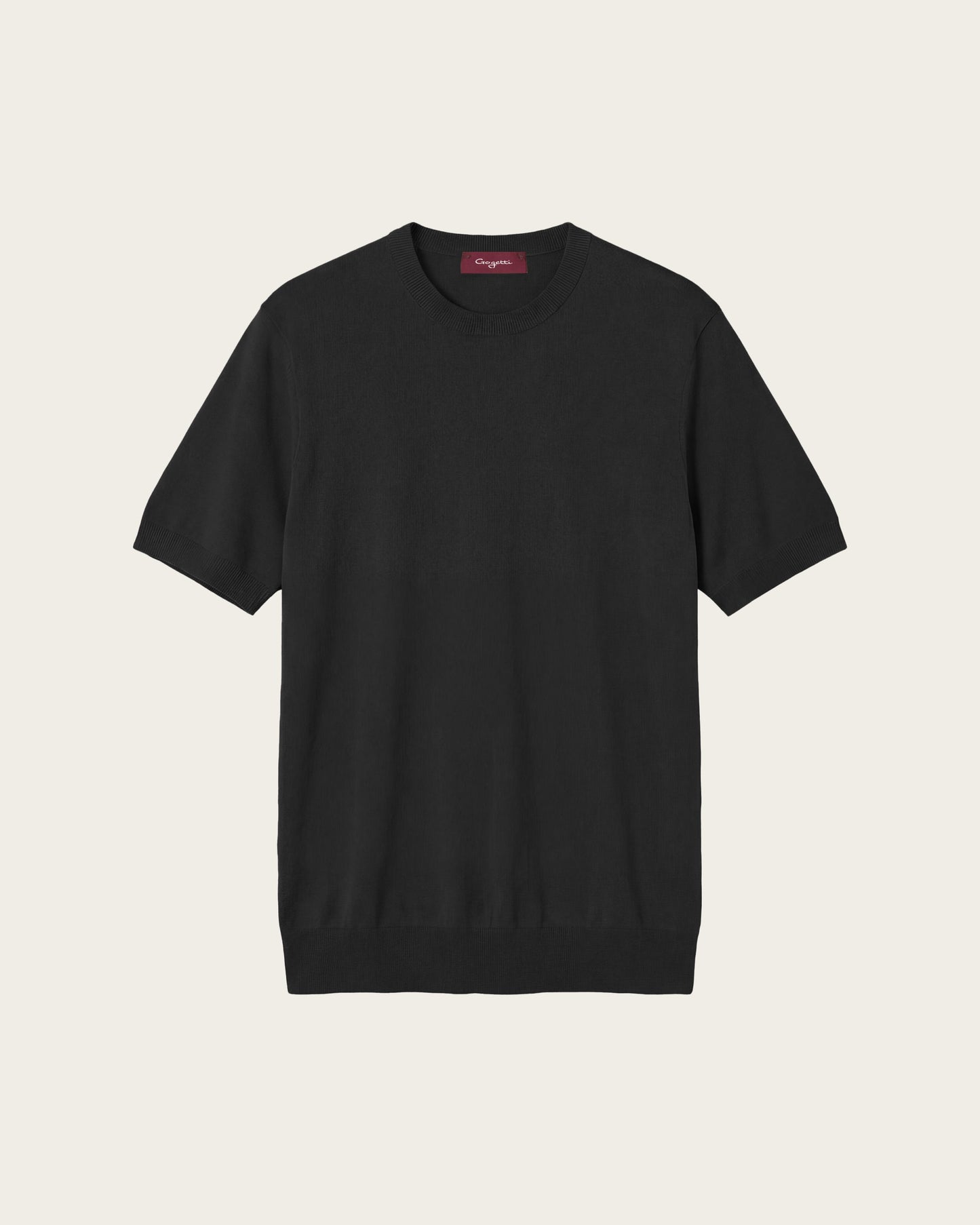 Crewneck Short Sleeve Shirt Midnight Black