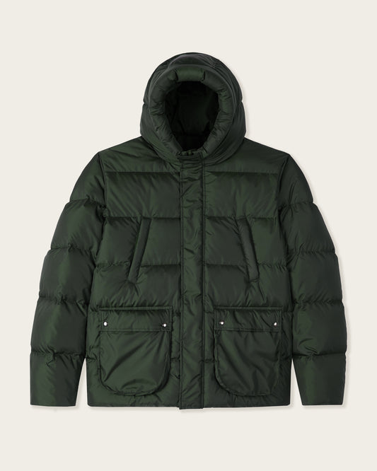 Down Jacket Olive Green