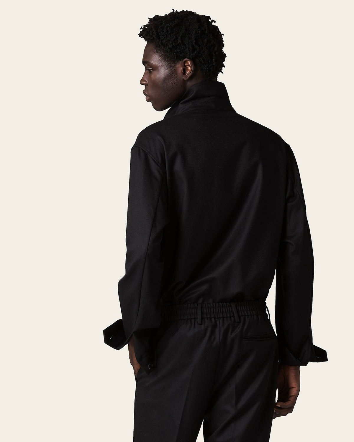 Forge Flannel Midnight Black