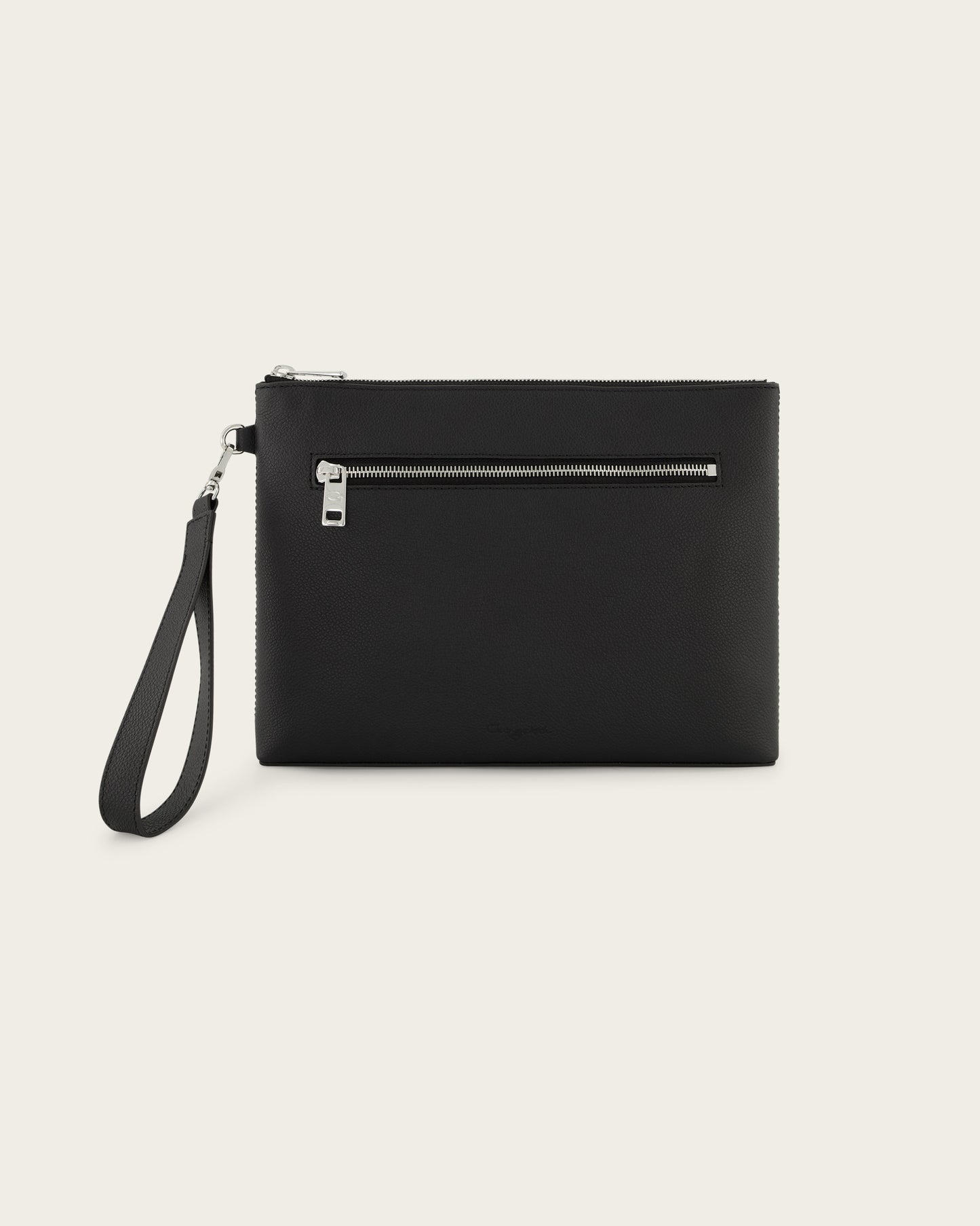 Sable Leather Pouch Midnight Black