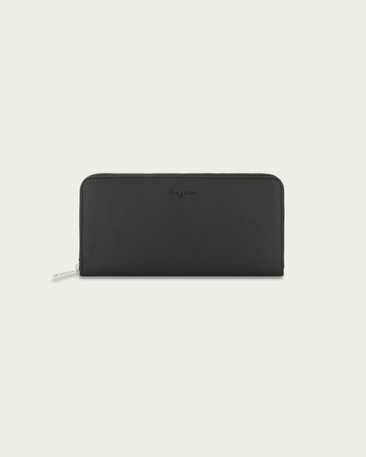 Heritage Leather Wallet Midnight Black