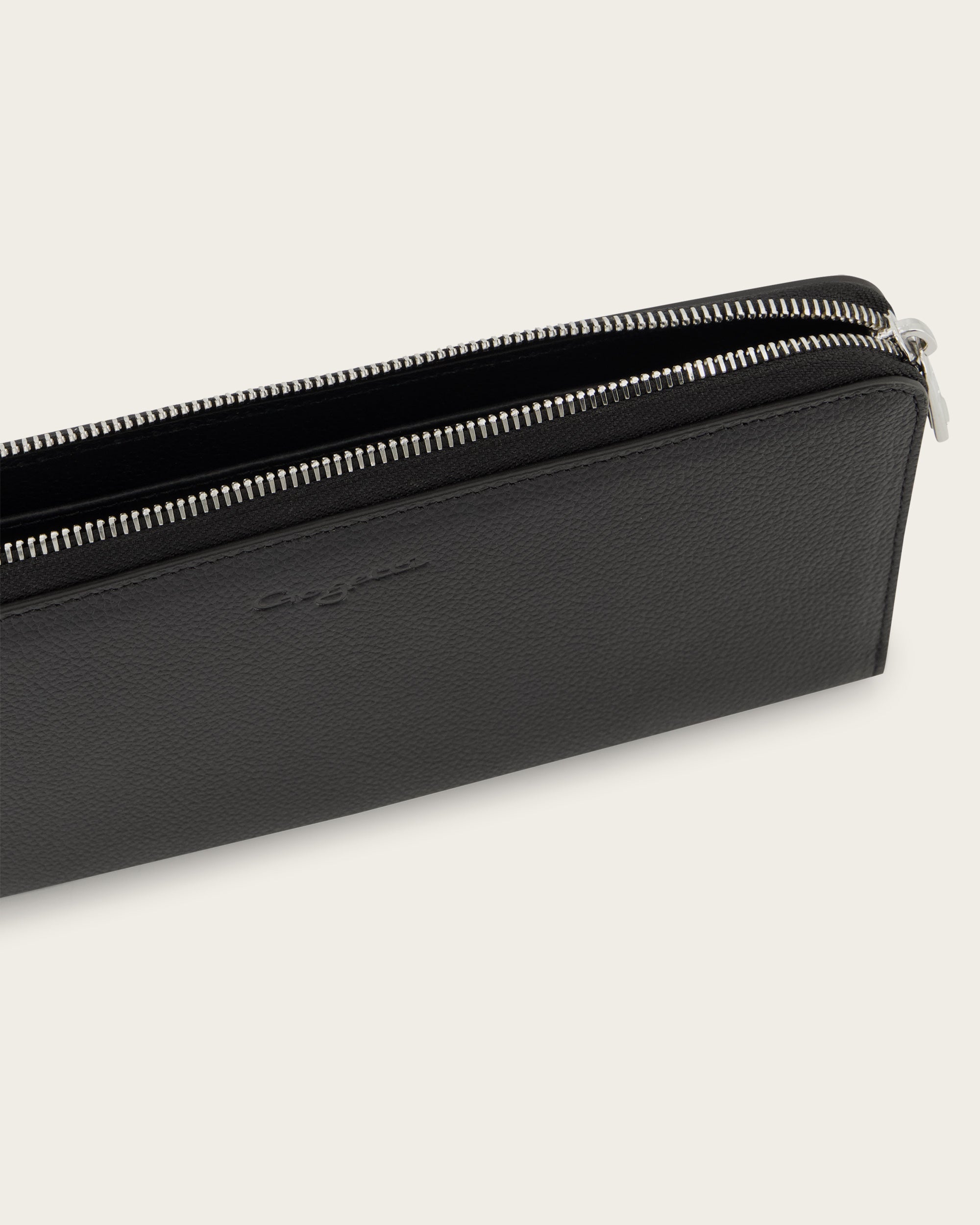 Heritage Leather Wallet Midnight Black – Gogetti