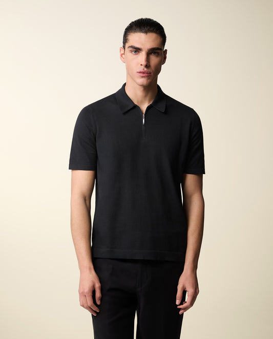 Courtside Zip Polo Shirt