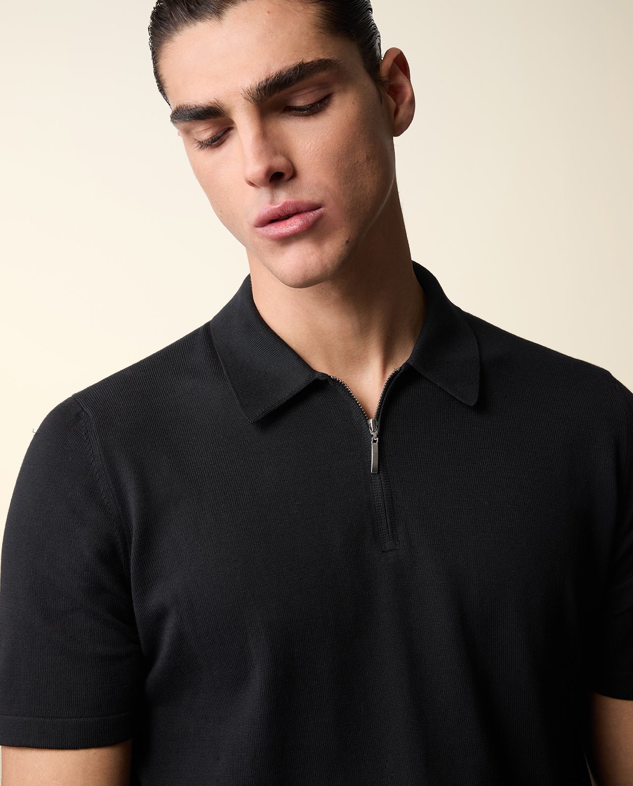Courtside Zip Polo Shirt