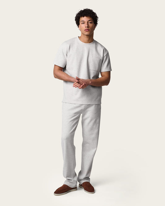 Lounge Pocket Tee Almond
