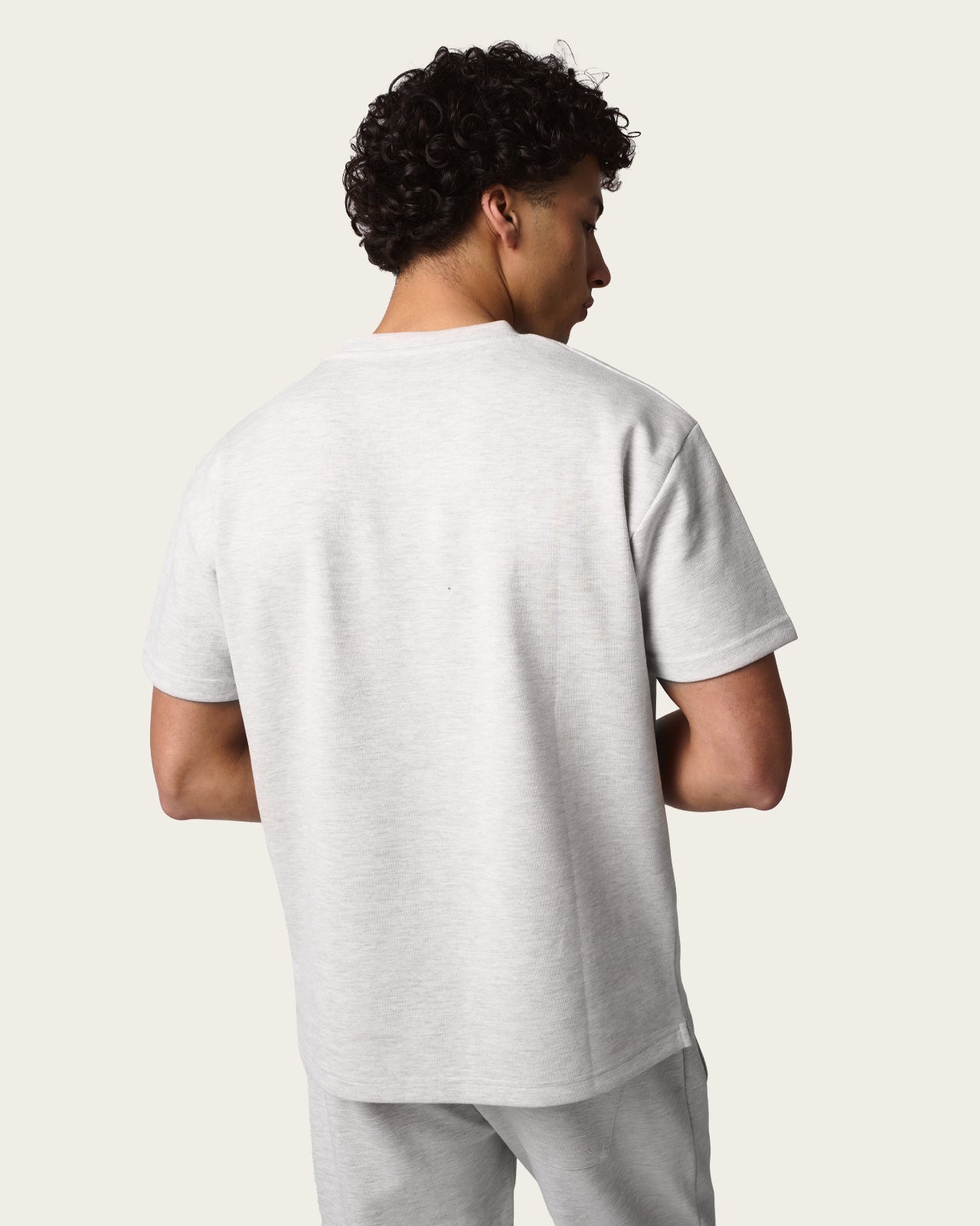 Lounge Pocket Tee Almond