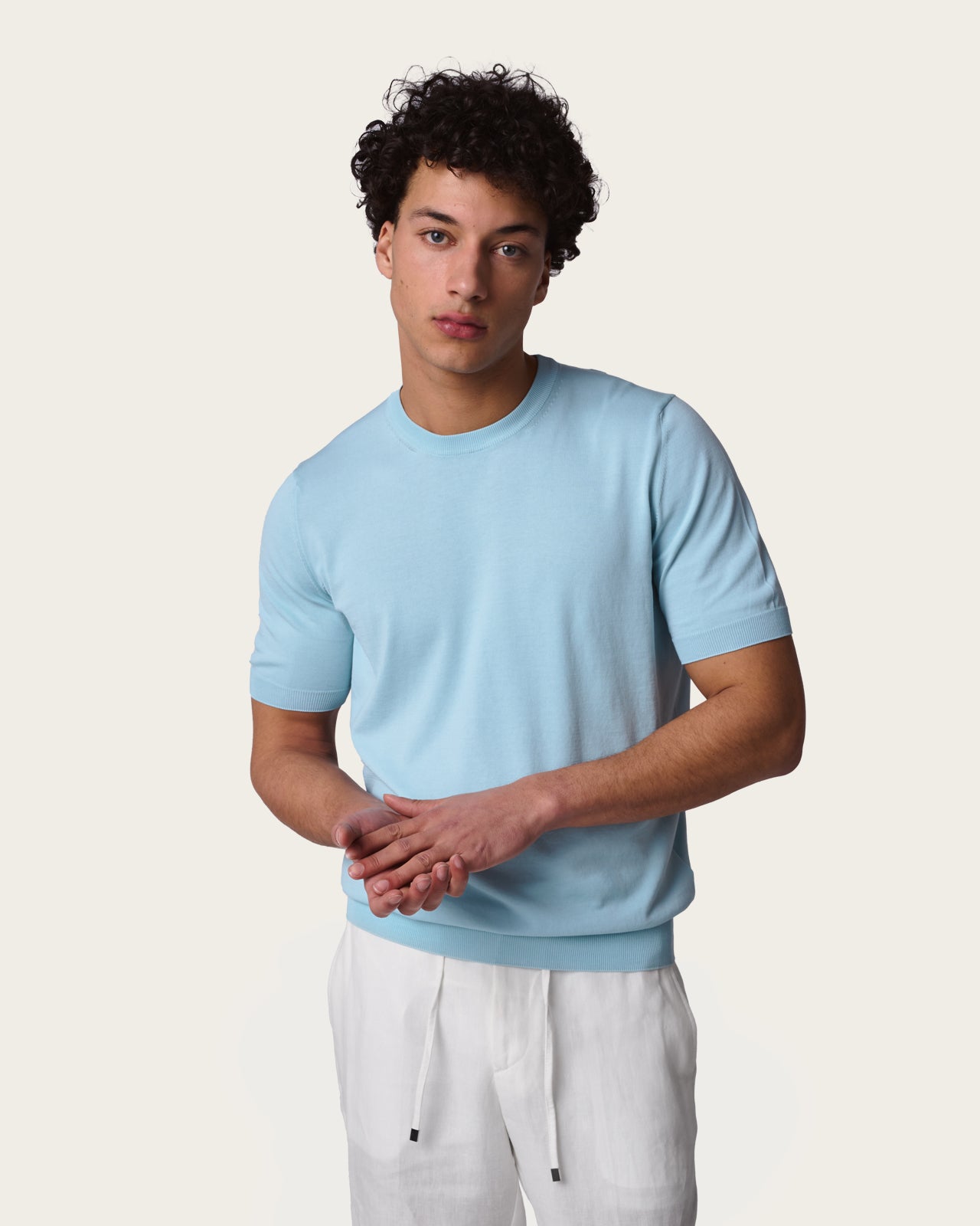 Crewneck Short Sleeve Shirt Pure Mint