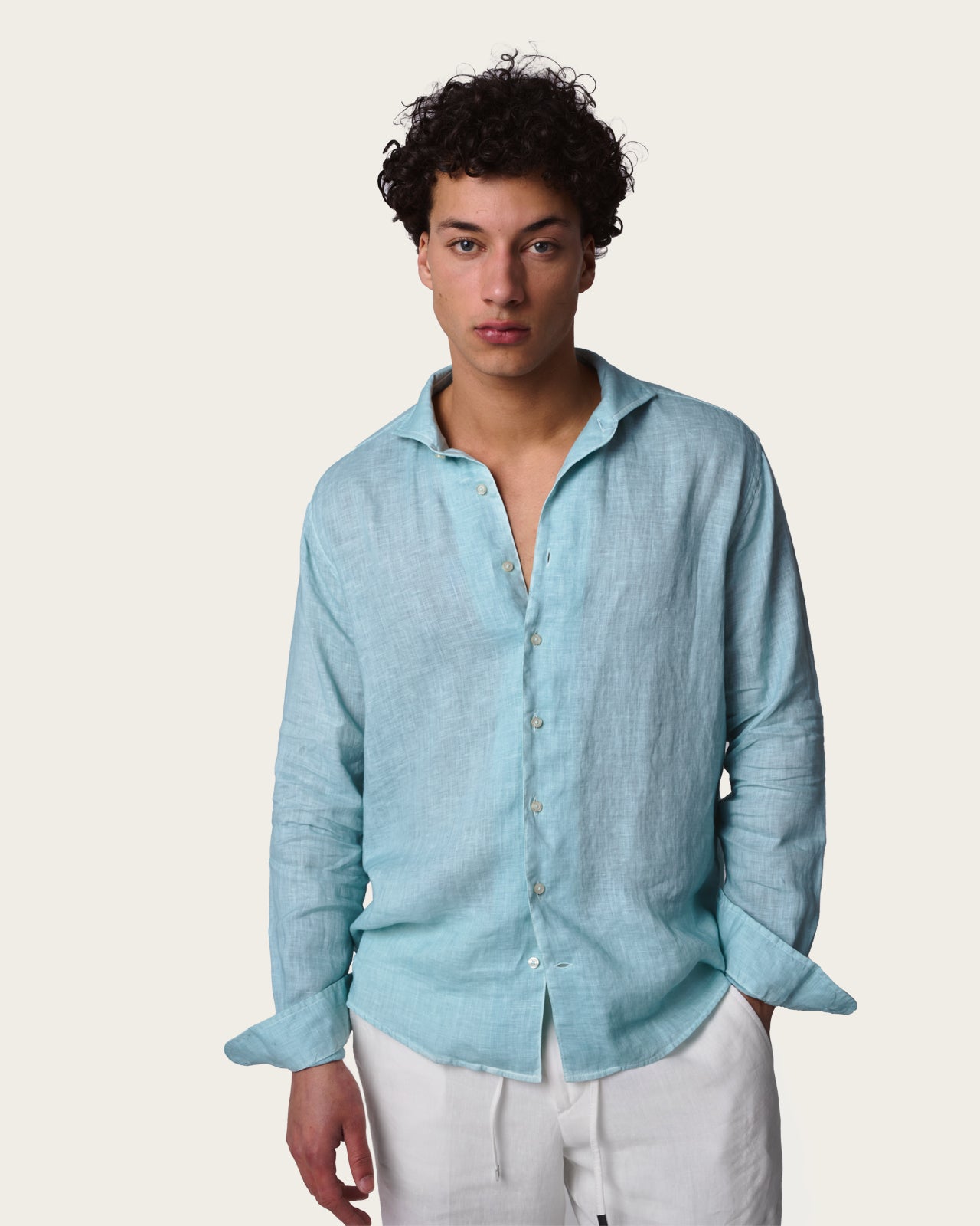 Linen Shirt Pure Mint