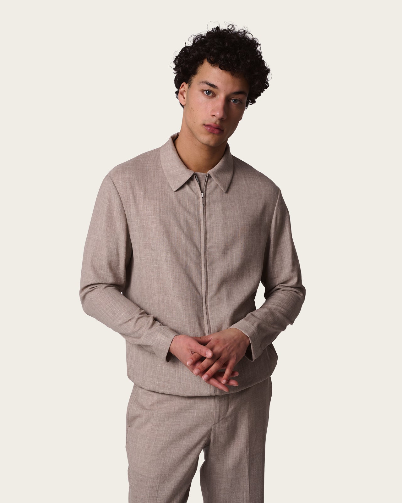 Tailored Jacket Pebble Grey