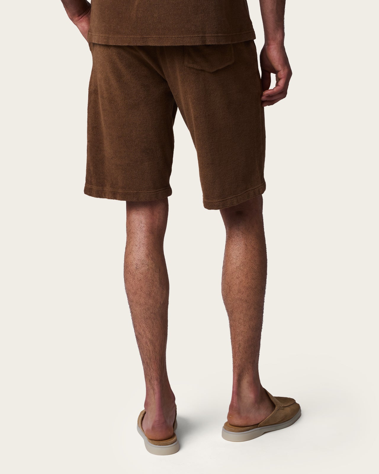 Terry Cloth Bermuda Autumn Brown