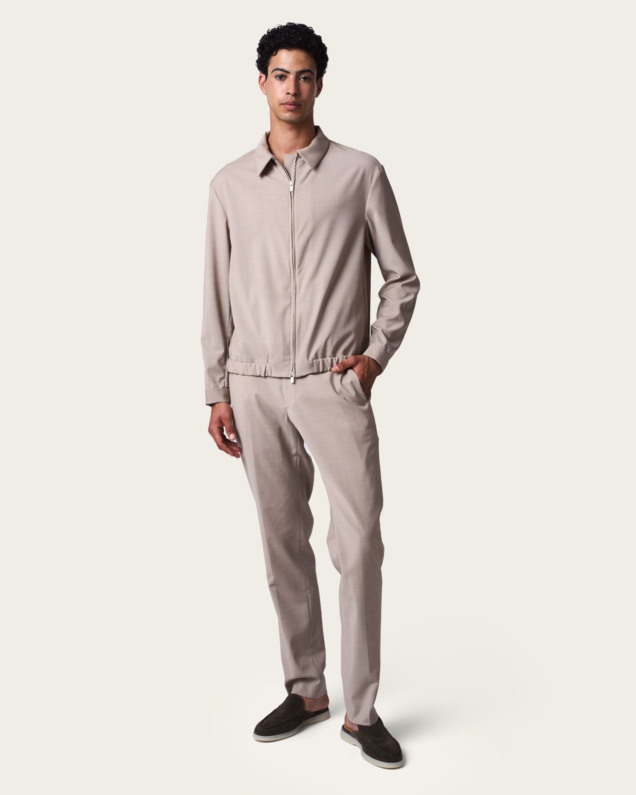 Tailored Jacket Desert Brown