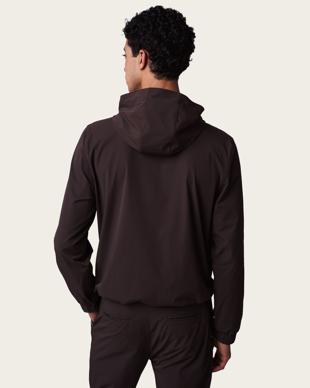 Helix Hooded Jacket Espresso Brown