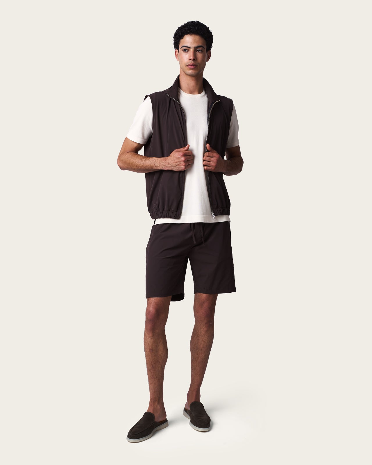 Helix Vest Espresso Brown
